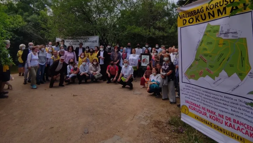 Validebağ Korusu projesi için yürütmeyi durdurma kararı