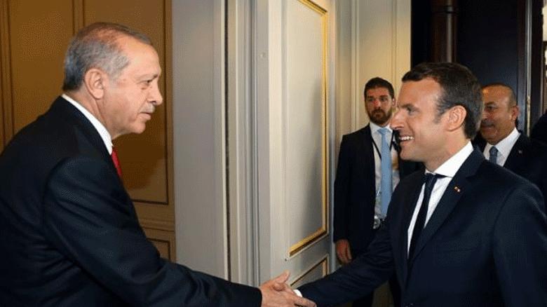 Cumhurbaşkanı Erdoğan Fransa Cumhurbaşkanı Macron'la görüştü