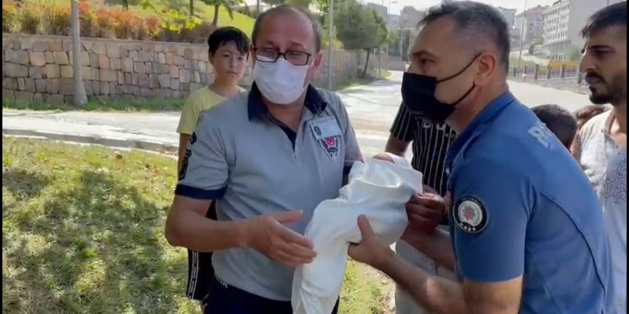 Arnavutköy'de ağaçların arasında yeni doğmuş bebek bulundu