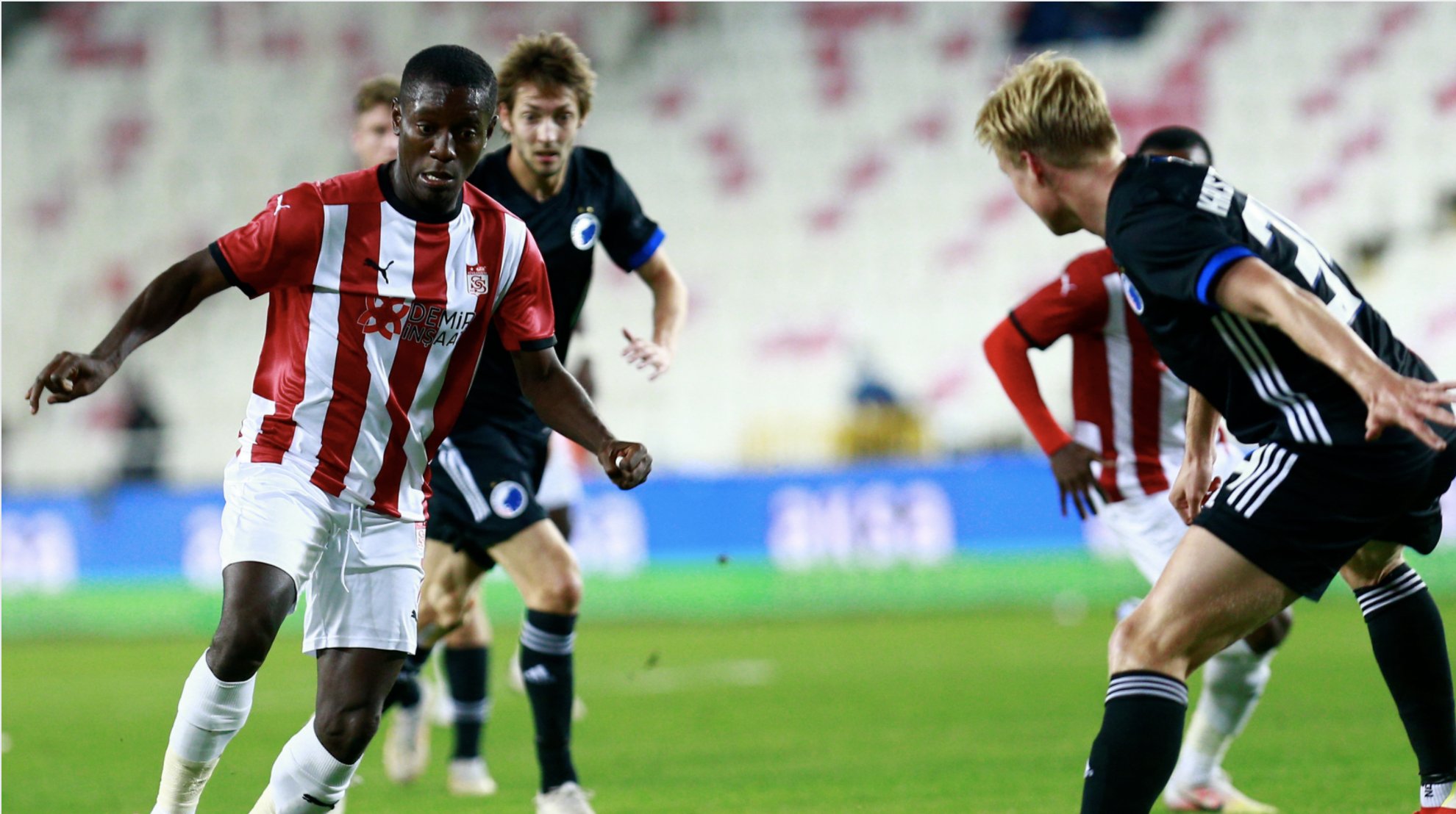 UEFA Avrupa Konferans Ligi'nde Sivasspor, Kopenhag'a 2-1 mağlup oldu