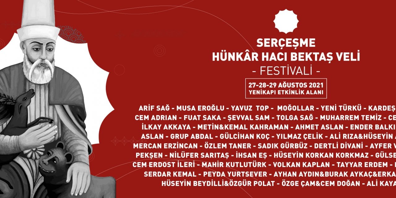 Serçeşme Hünkâr Hacı Bektaş Veli Festivali yarın başlıyor: 45 sanatçı yer alacak