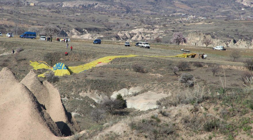 Kapadokya’da balon düştü! Ölü ve yaralılar var