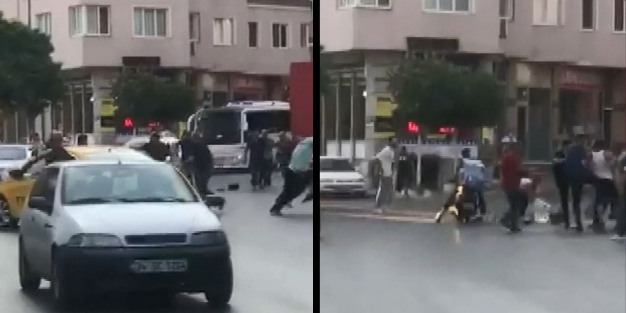 Pendik'te toplu yol verme kavgası, polisin müdahalesiyle durduruldu