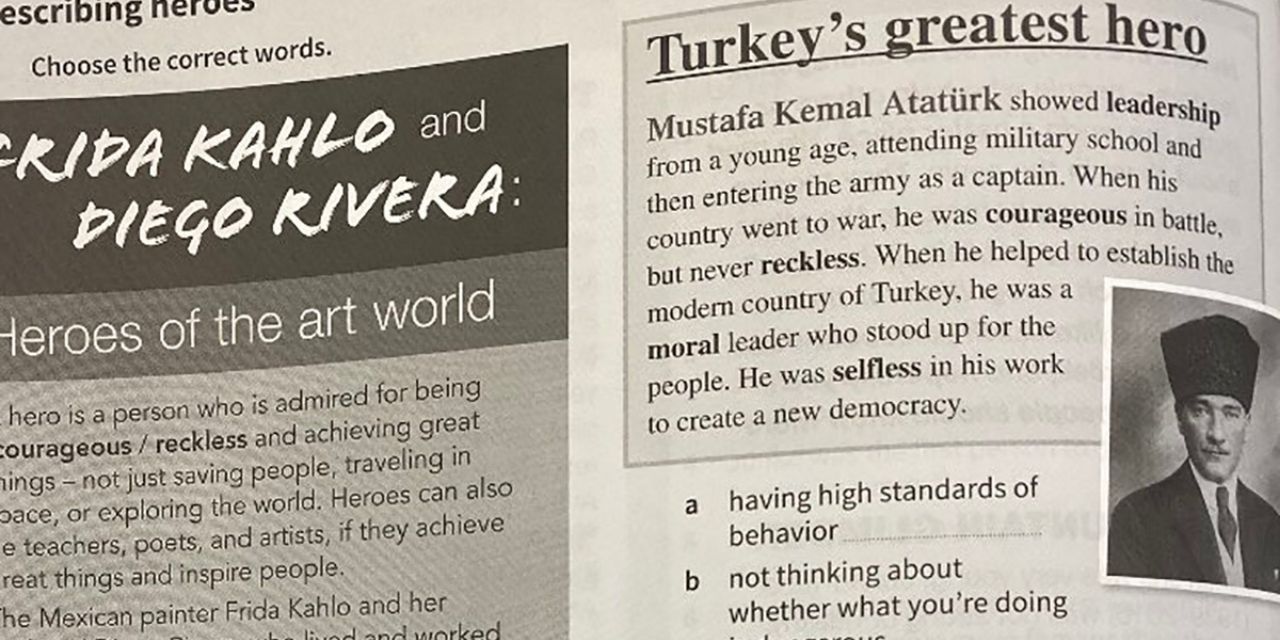 'Mustafa Kemal Atatürk'ün olduğu sayfaları yırtın'
