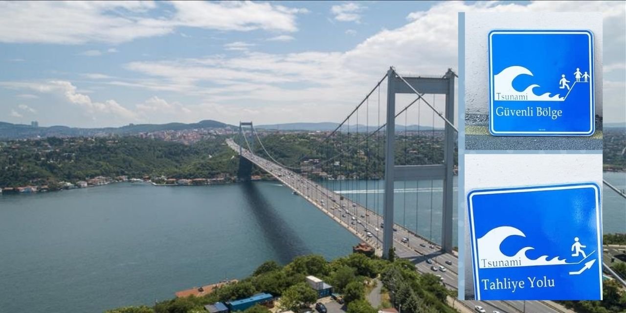 İstanbul'da 'tsunami tahliye yolu' çalışması