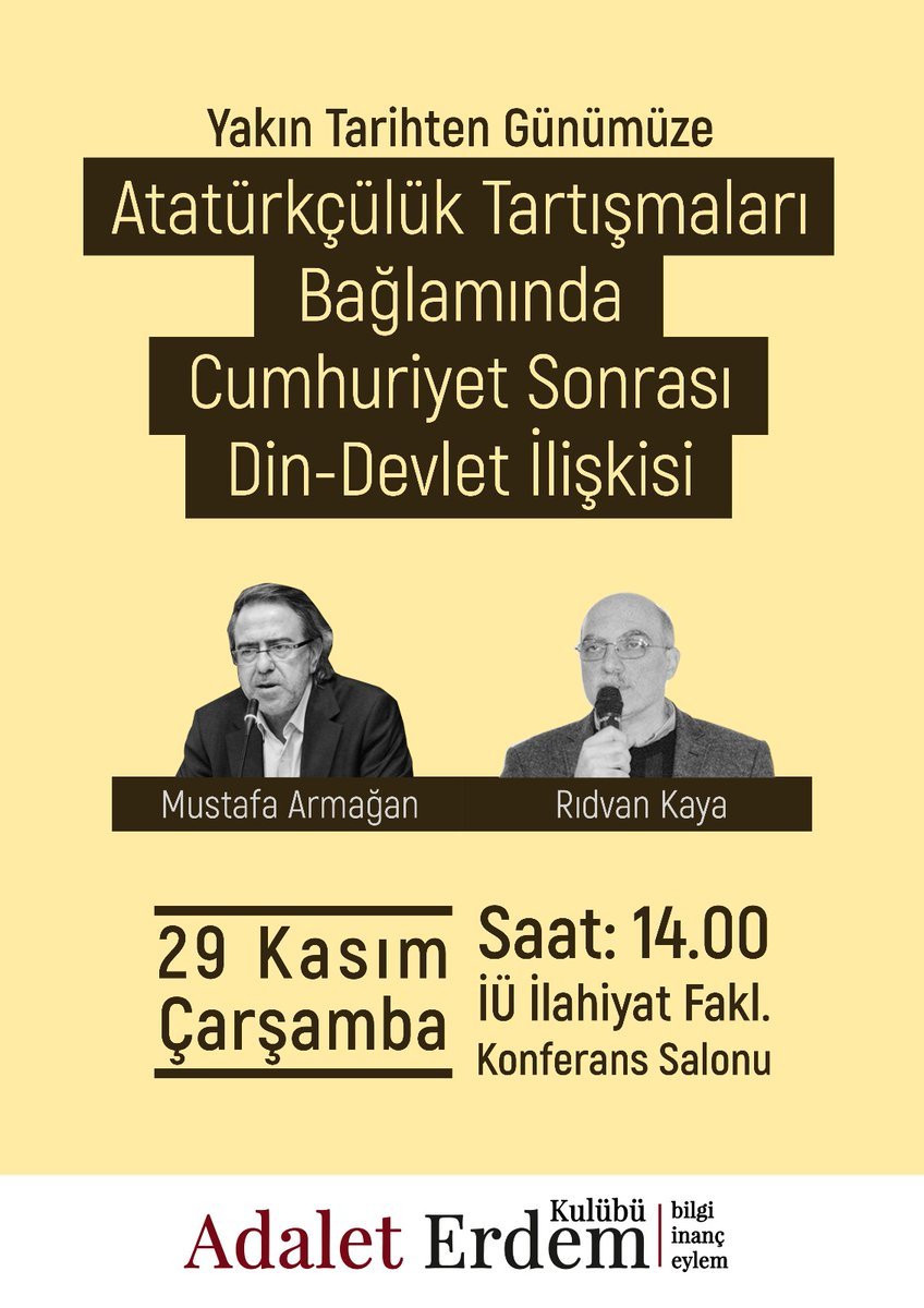 Atatürk düşmanı Armağan'ın konferansına iptal!