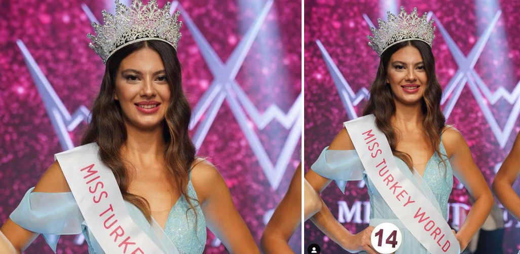 Miss Turkey 2021'in birincisi Dilara Korkmaz seçildi