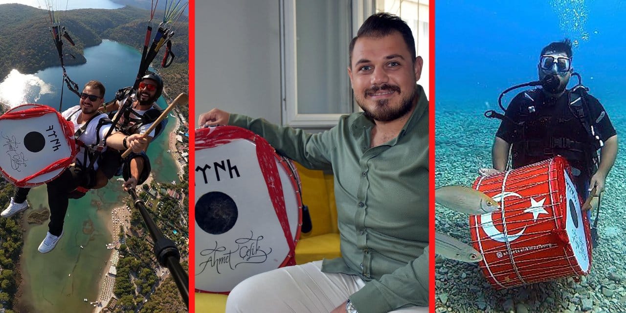 Havada, karada, denizde...