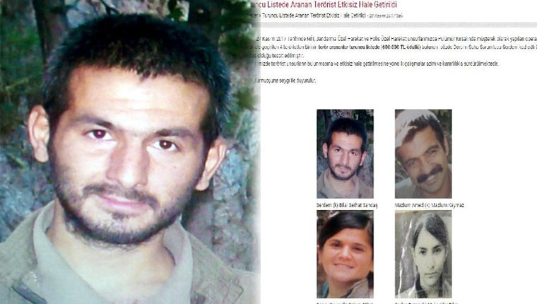 PKK'nın en etkili isimlerinden biri ölü ele geçirildi