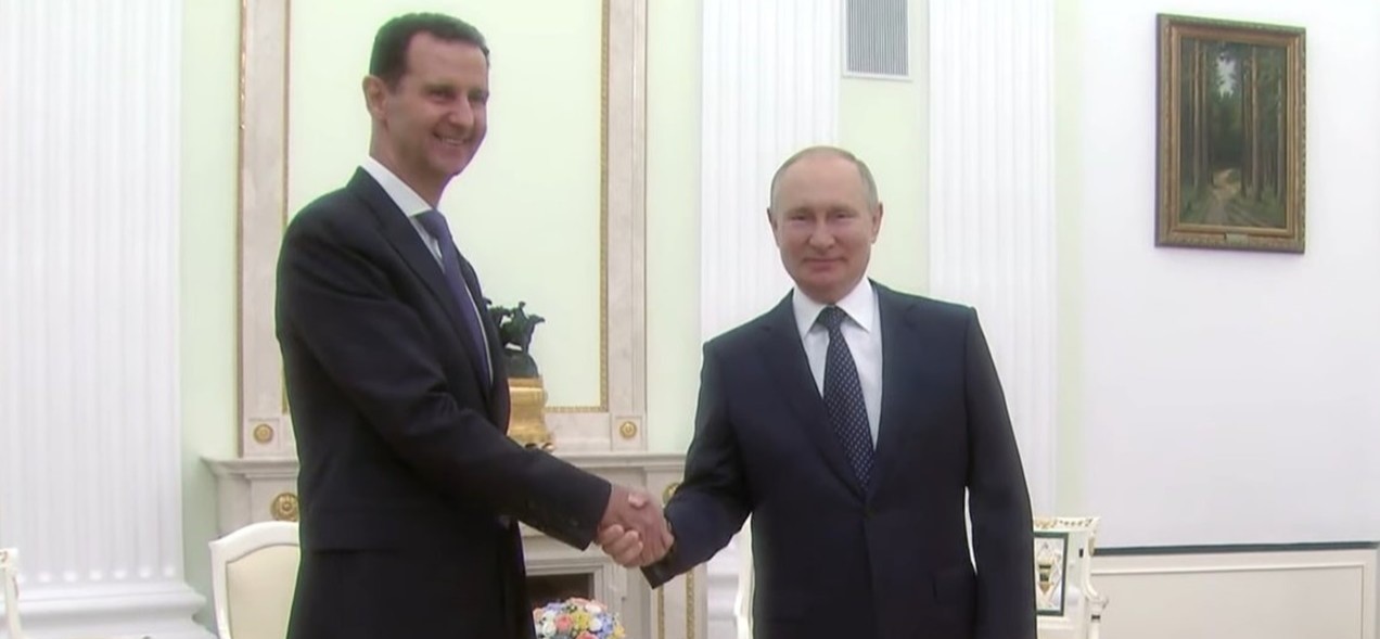 Putin ile Esad, Moskova'da bir araya geldi