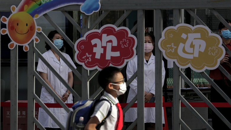 Çin'de vakaların yükselme kaynağının bir ilkokul olduğu ortaya çıktı