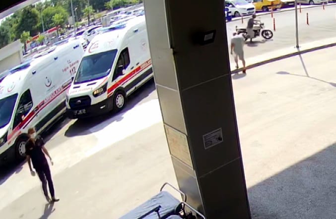 Hastane otoparkında yakalanan hırsız 'Aşı olmaya geldim' dedi