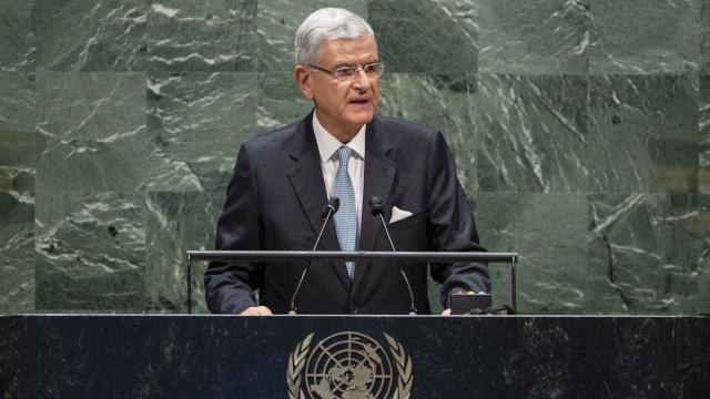 BM Genel Kurulu açıldı: Volkan Bozkır'dan veda konuşması