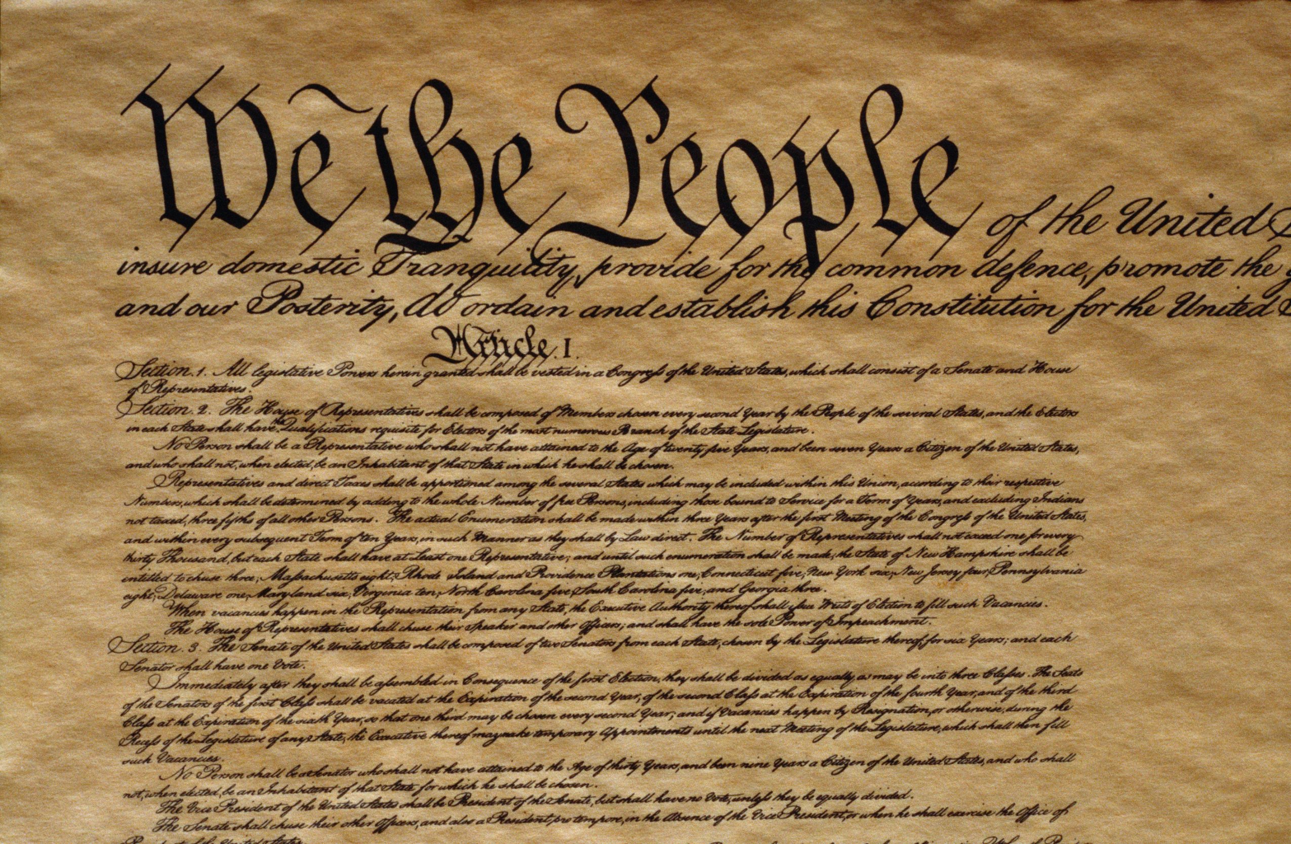 ABD anayasasının orjinali açık arttırmada