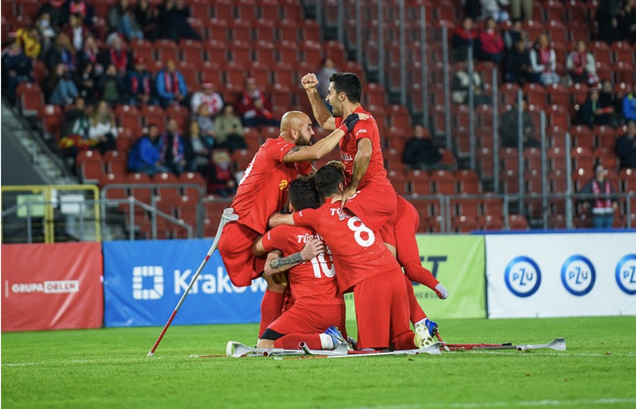 Ampute Futbol Milli Takımı Avrupa şampiyonu