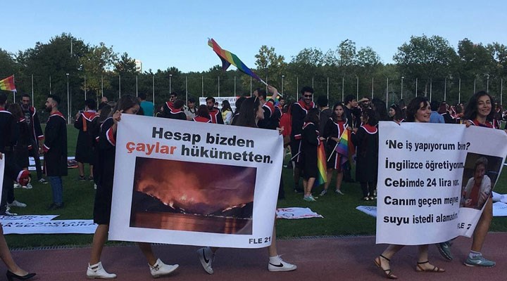 ODTÜ’de ‘Devrimde Kayyumsuz Mezuniyet’ töreninde 5 öğrenci gözaltına alındı