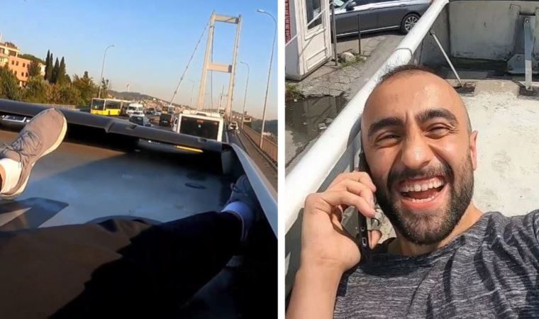 Metrobüs üzerinde köprü geçen YouTuber için karar verildi