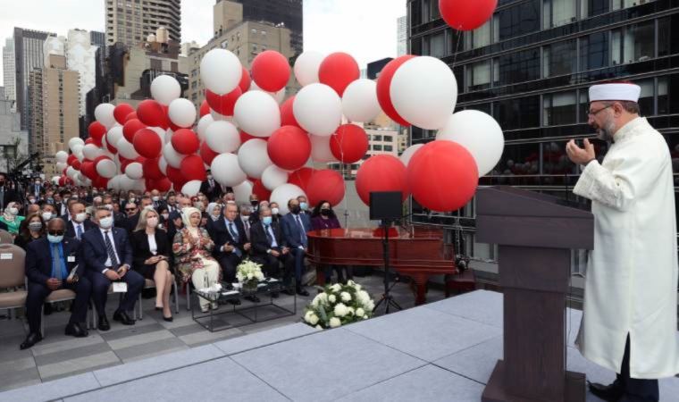 Türkevi’nin açılışı da Erbaş'ın duasıyla yapıldı