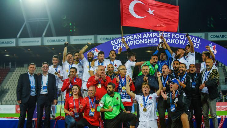 TFF'den Ampute Milli Takımı'na 1.5 milyon lira ödül
