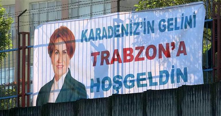 Meral Akşener'i Trabzon'da böyle karşıladılar!