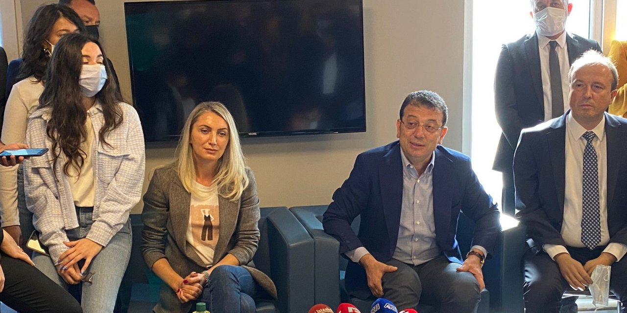 İmamoğlu, Avcılar'da İBB'nin kız öğrenci yurdunu ziyaret etti