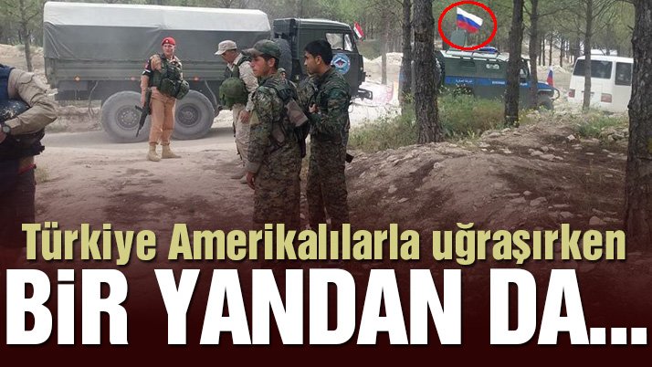 Türkiye Rojava’daki Amerikalılarla uğraşırken, Ruslar Afrin’e yerleşti