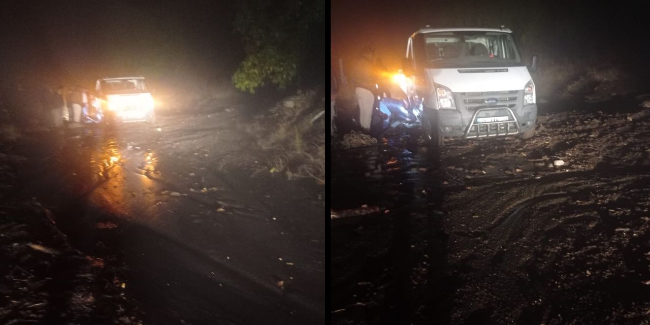 Tire-İncirliova Karayolu'nda heyelan: Yol ulaşıma kapandı