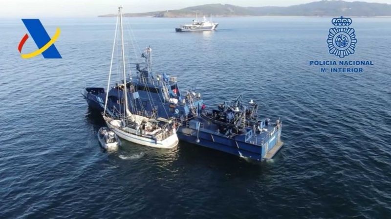 Türk çetenin 3 tonluk uyuşturucusuna dev kasırgada operasyon