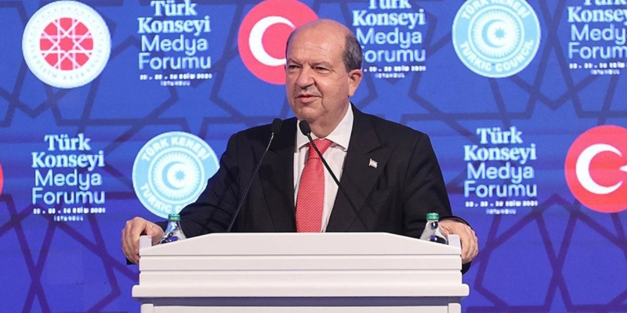 KKTC Cumhurbaşkanı Tatar: Bizler Türk dünyasının Doğu Akdeniz temsilcileriyiz