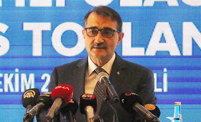 Bakan Dönmez: Yer altı doğal gaz depolarımızın 4'te 3'ü dolu