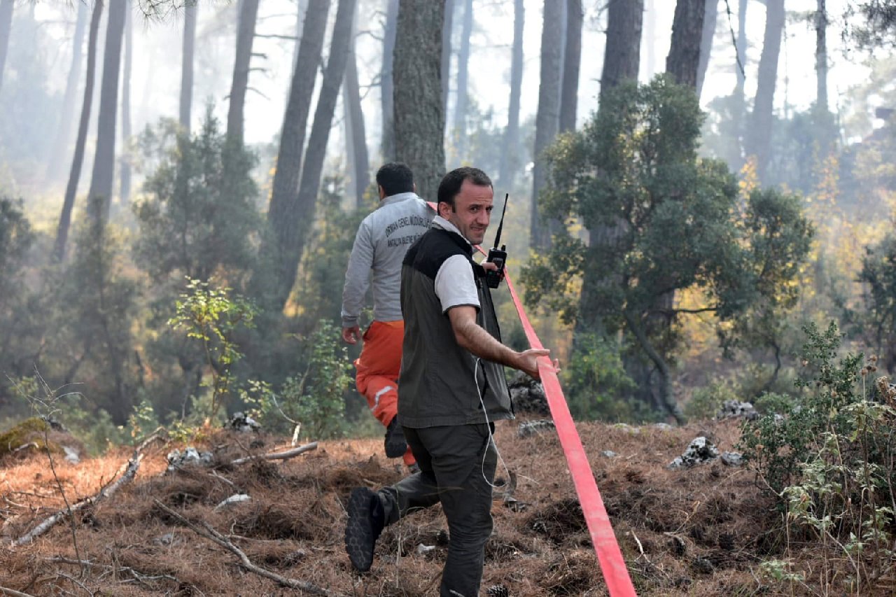 Antalya'da orman yangını 6'ncı saatte kontrol altına alındı