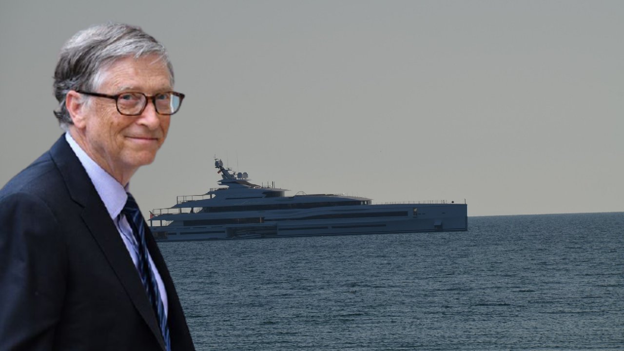Bill Gates'in yatı Didim'de