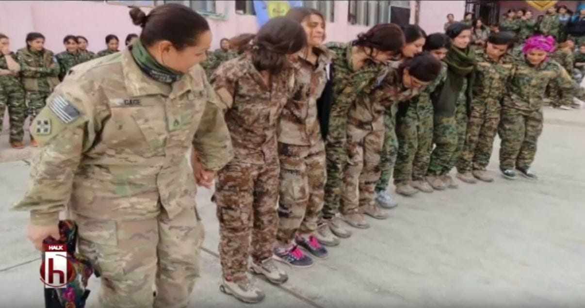 YPG'nin halay başı ABD oldu!