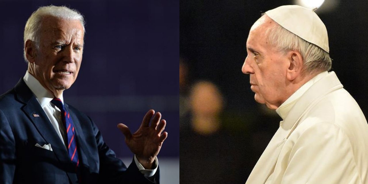 Papa Franciscus, ABD Başkanı Biden ile bir araya geldi
