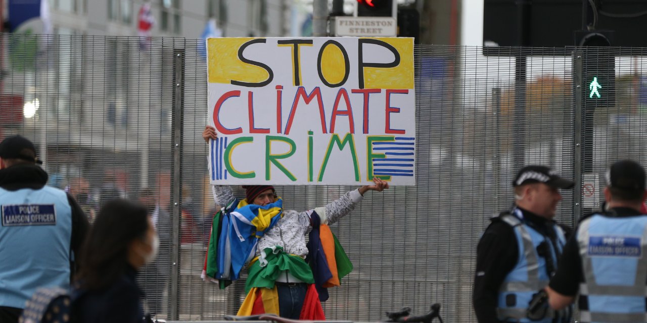 Glasgow: İklim göçmenlerine dikkat çekildi