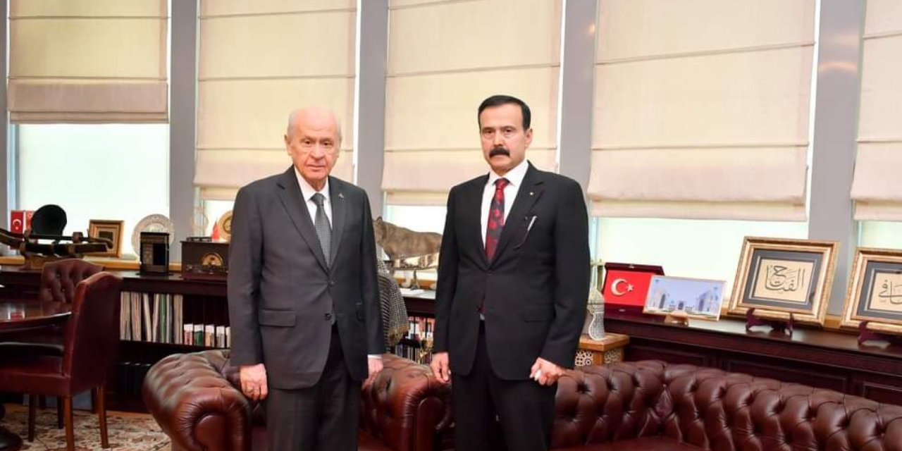 Kürşat Yılmaz'dan Devlet Bahçeli'ye teşekkür ziyareti