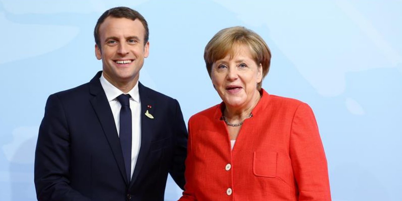 Macron'dan Merkel'e duygusal veda: Bana çok şey öğrettiğin için teşekkür ederim