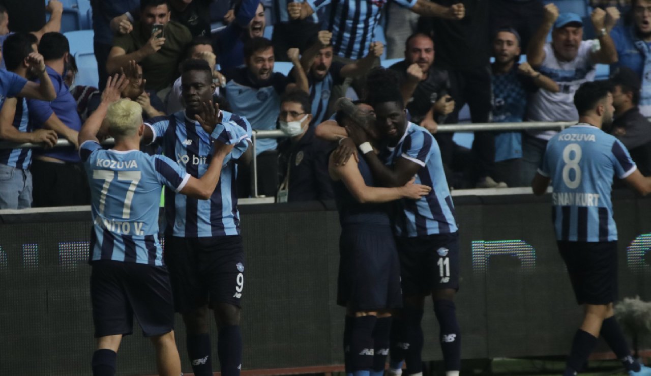 Adana Demirspor 3 hafta sonra kazandı