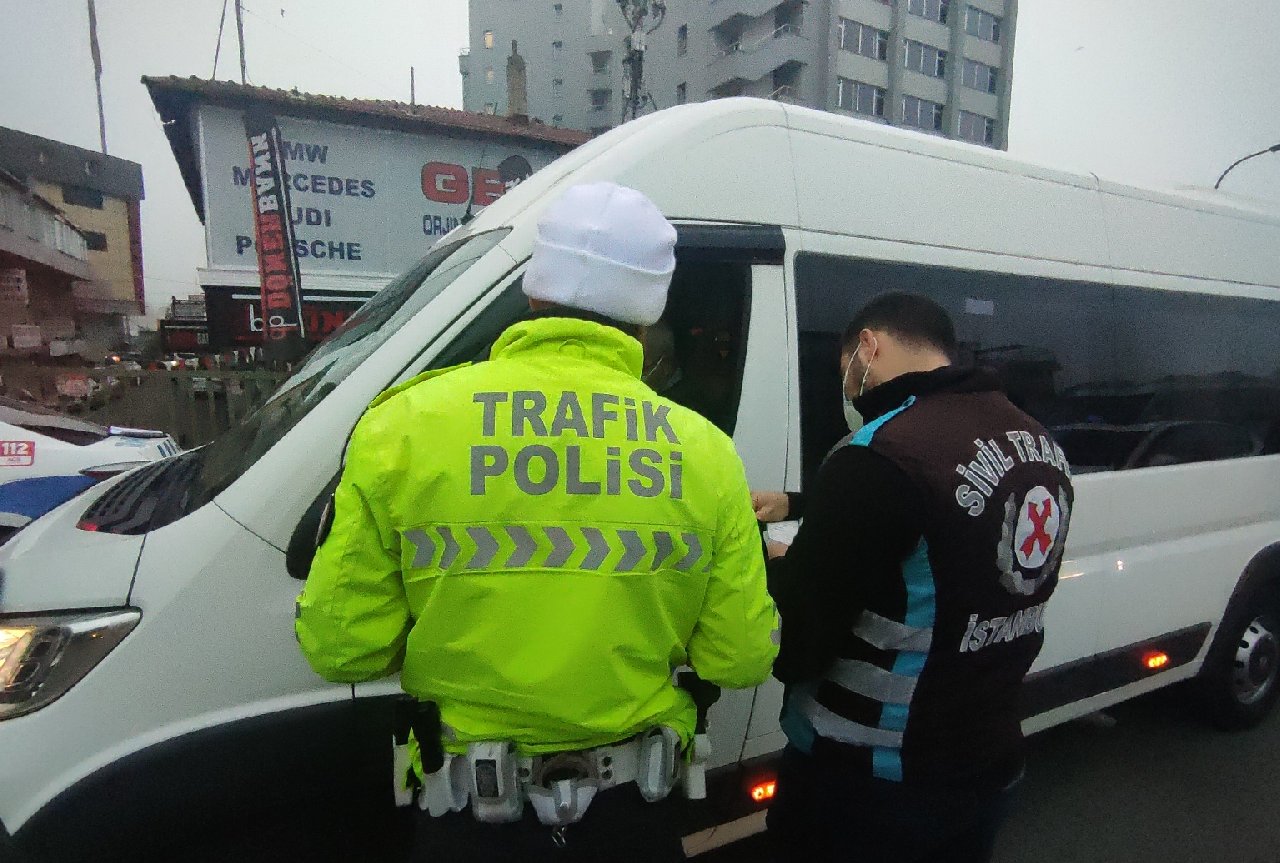 Okul servis araçlarına denetleme