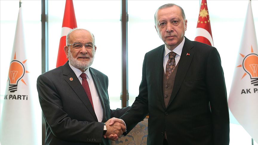 Erdoğan ve Karamollaoğlu görüşecek