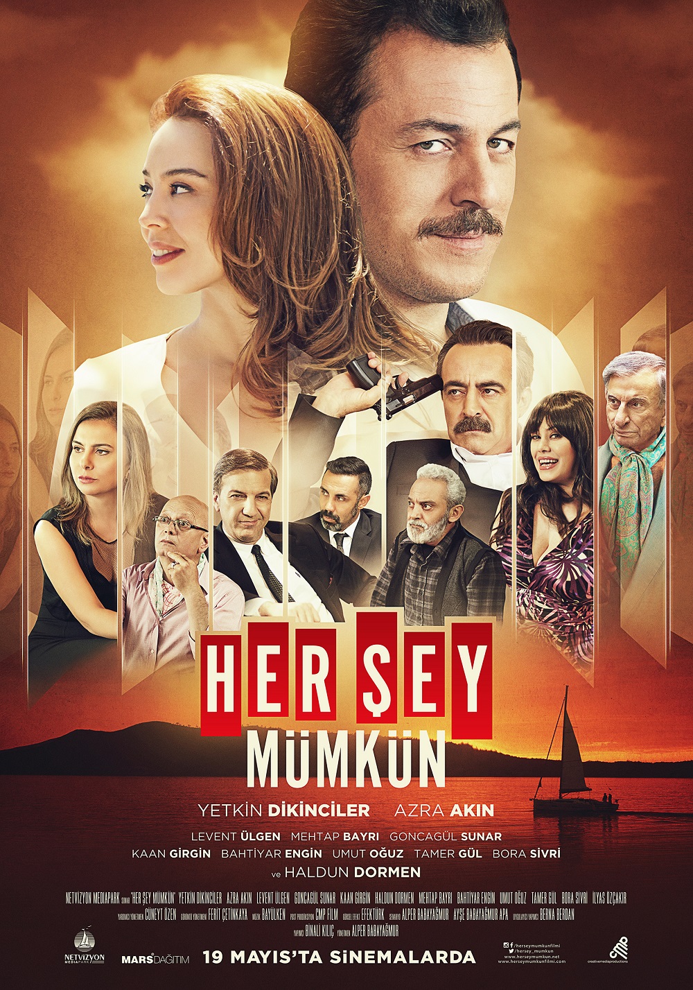 Yetkin Dikinciler’in aynı anda iki karakteri canlandırdığı sinema filmi Her Şey Mümkün, 19 Mayıs’ta vizyonda