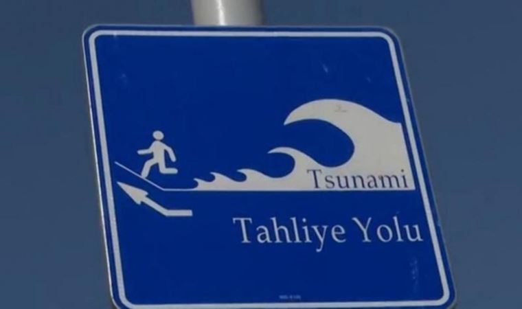 İstanbul'da 16 ilçeye 'tsunami uyarı' levhası yerleştirilecek