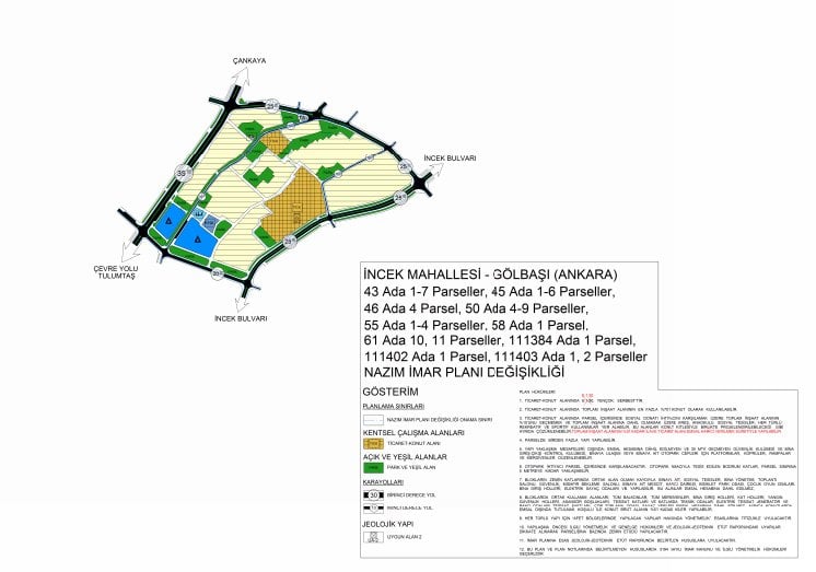 Melih Gökçek, istifa etmeden önce son kararı Ankara İncek'te imarı rantını artırmak olmuş!