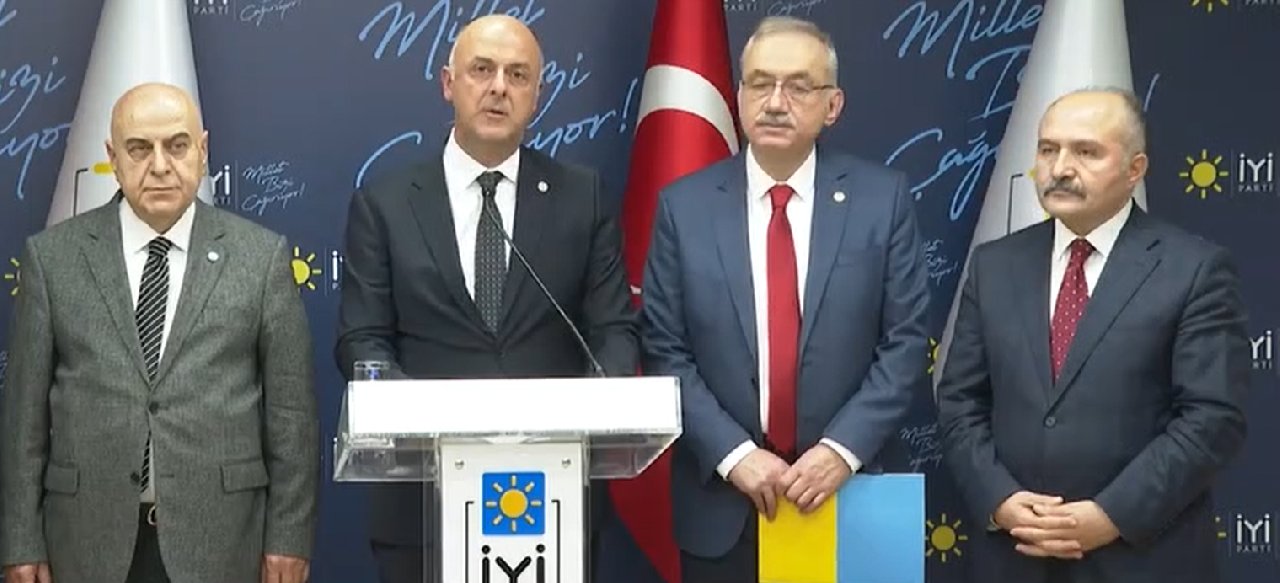 İYİ Parti'den Erdoğan’a çağrı: Gün inatlaşma günü değil