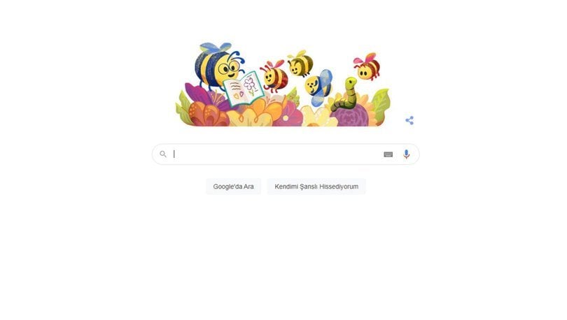 Google'dan Öğretmenler Günü kutlaması