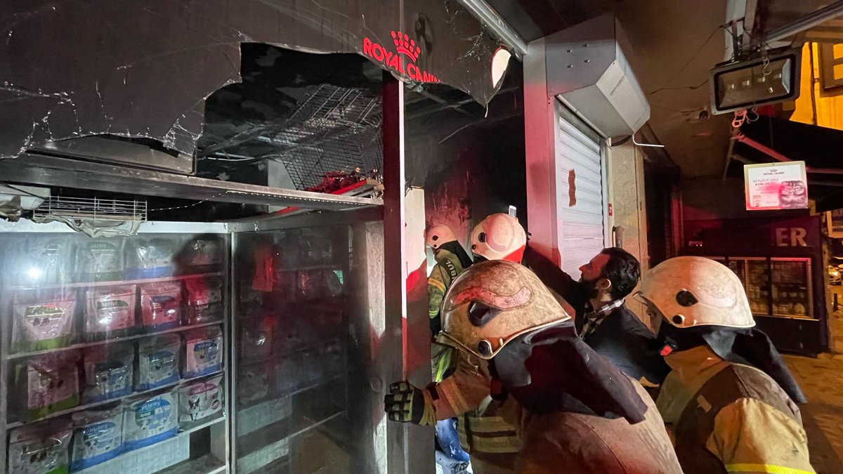 Hayvan satışı yapılan iş yerinde yangın: Çok sayıda kuş öldü