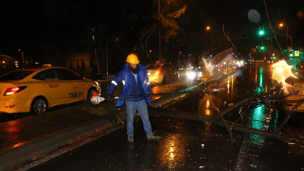 Kartal’da lodos nöbeti