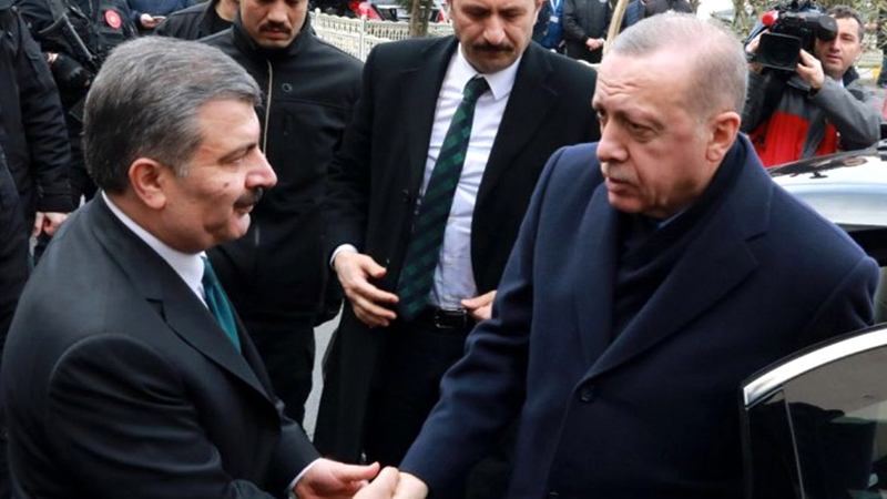 Bakan Koca ile Erdoğan arasında ilginç diyalog!