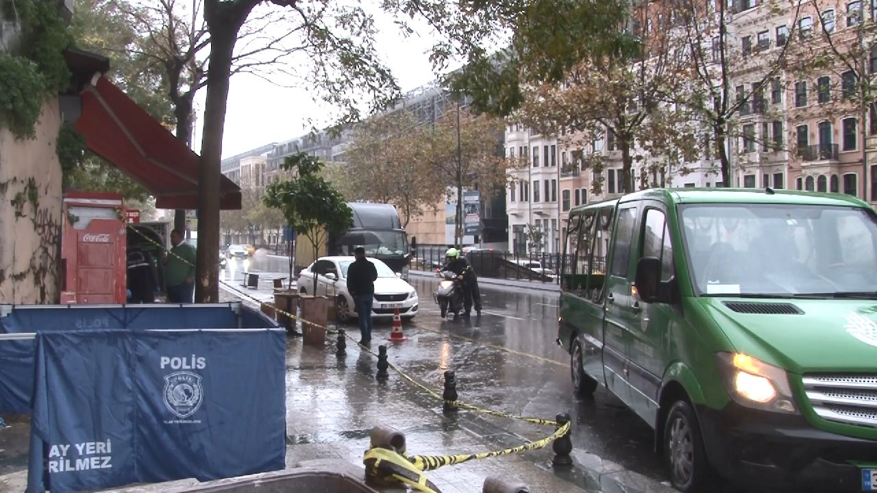 Tarlabaşı Bulvarı'nın ortasında ceset bulundu