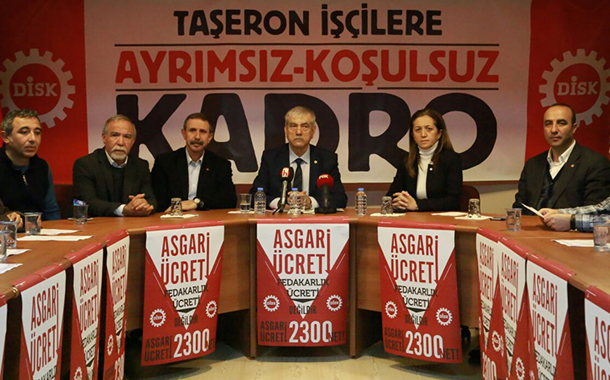 DİSK'ten AKP'ye uyarı! "Ayrımsız-koşulsuz kadro..."